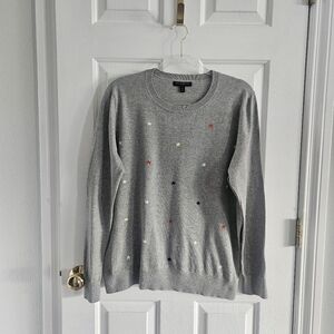 NWOT Banana Republic Factory Exclusive Star Instarsia Crew Neck Sweater